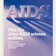 Titel der BZgA-Broschüre zu Aids