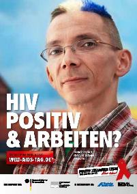 Postkarte HIV und Arbeit