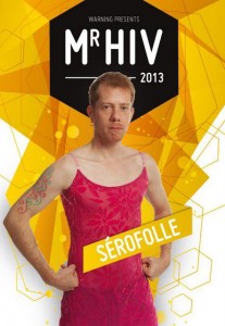 „Serotunte“: Motiv aus der Kampagne „Mr. HIV 2013“ (Quelle: WARNING Bruxelles)