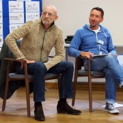 Wolfgang Vorhagen und Martin Dannecker bei einem gemeinsamen Seminar im Waldschlösschen (Foto: Akademie Waldschlösschen)