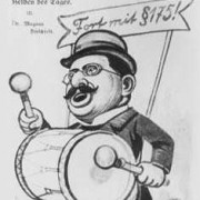 Zeitgenössische Hirschfeld-Karikatur von 1907 (Repro: US Holocaust Memorial Museum)