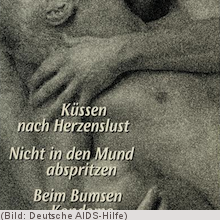 DAH-Poster "Küssen nach Herzenslust"
