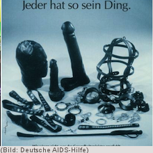 DAH-Plakat "Jeder hat so sein Ding"  (1991)