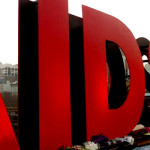 Schriftzug Aids