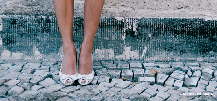 Beine in Highheels