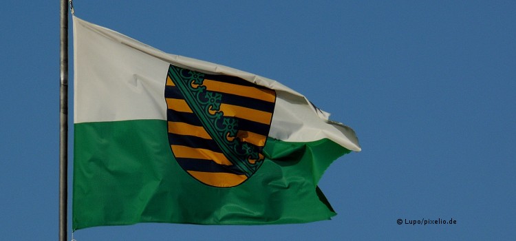 Fahne Sachsens