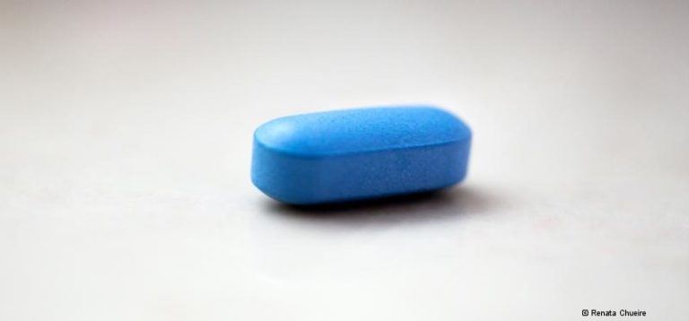 blaue Tablette