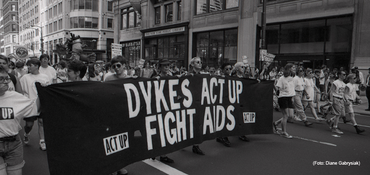 ACT UP Demo in New York