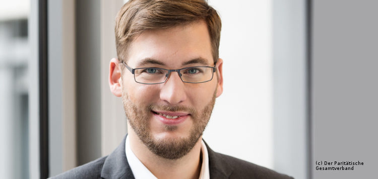 Interviewpartner Christian Woltering (Paritätischer Wohlfahrtsverband)