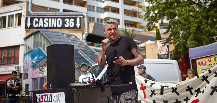Alexander Delphinov wendet sich gegen den Krieg gegen Drogen