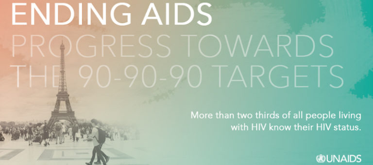 UNAIDS hat der Bericht zur Erreichung der 90-90-90-Ziele veröffentlicht
