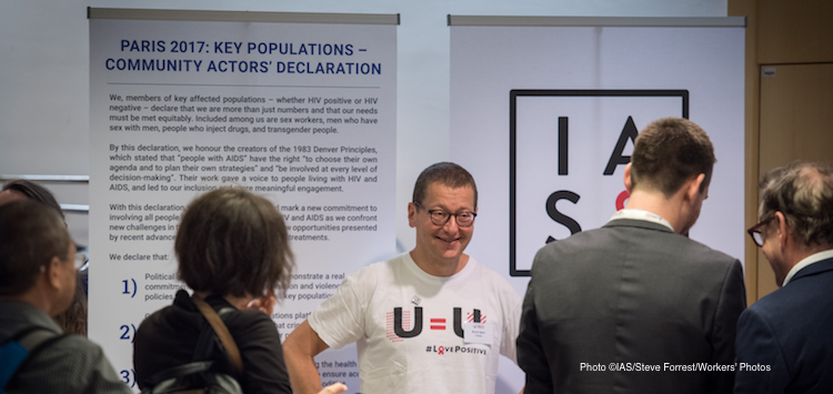 Pariser Community-Erklärung zur Einbeziehung der HIV-Schlüsselgruppen