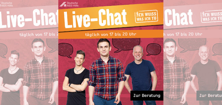Health Supprt Live-Chat für schwule Männer