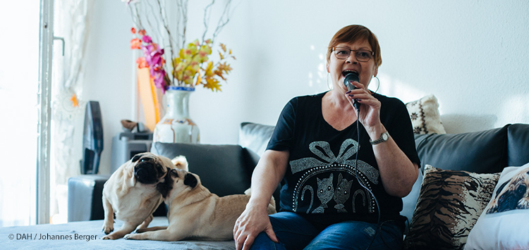 Regina zu ihrem Alltag mit HIV