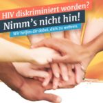 Startseite der Webseite hiv-diskriminierung.de gegen HIV-Diskriminierung