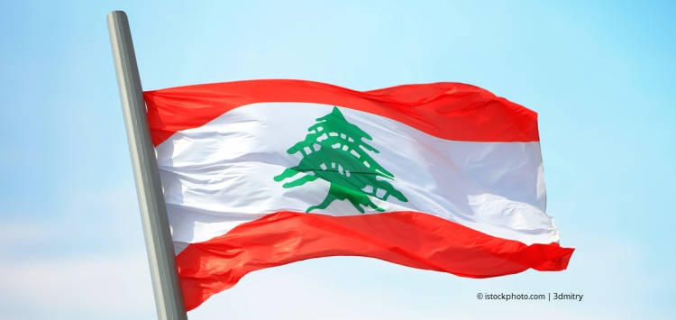 Proud Lebanon: Libaneische Flagge