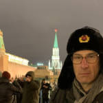 Der Autor auf dem Roten Platz.