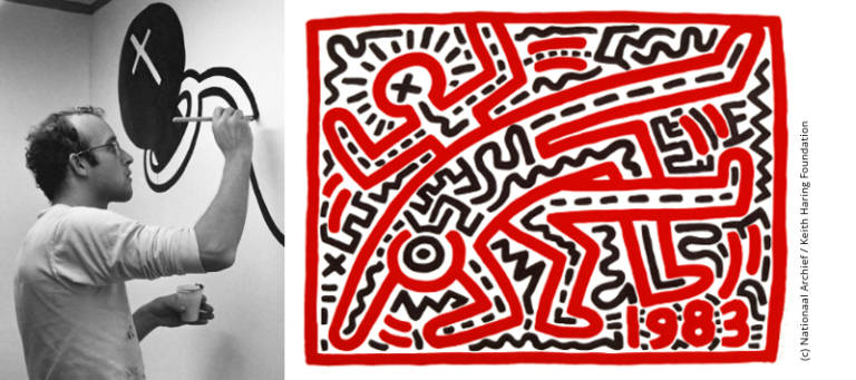Bild zum Beitrag Leben und Werk von Keith Haring