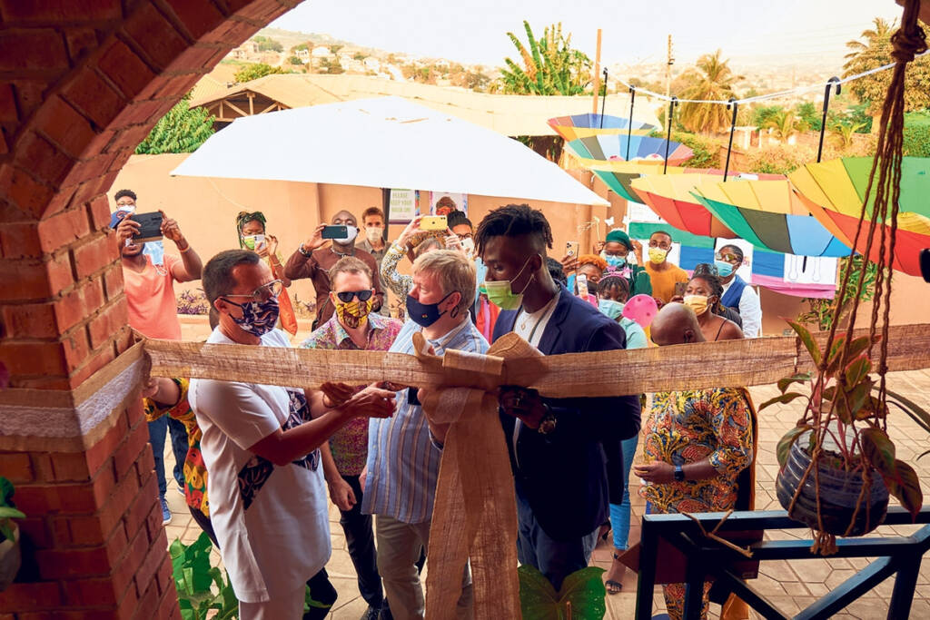Feierliche Eröffnunf des Community-Centers von LGBT+ Rights Ghana