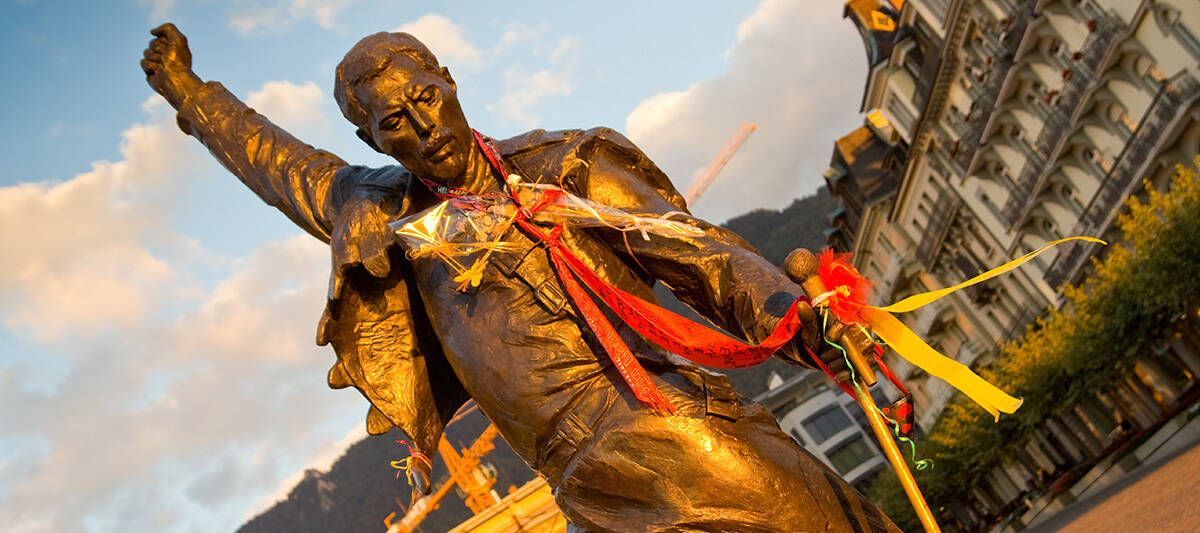 Statue von Freddie Mercury