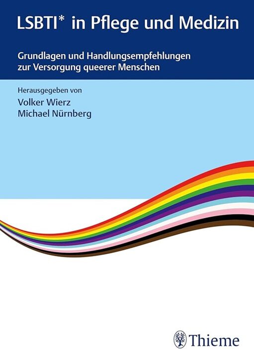 Cover des Buchs LSBTI* in Pflege und Medizin