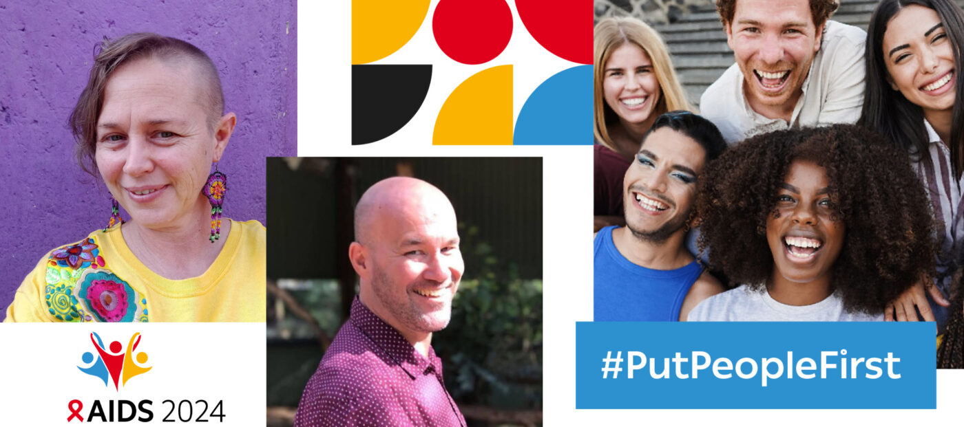 AIDS2024 Liesl Theron und Paul Jansen