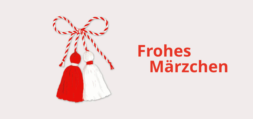 Abbildung eines Marteniza-Bändchens mit dem Wunsch 