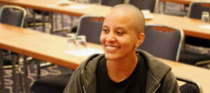 Fabienne Mahwane Gretschel auf dem Fachtag der Deutschen Aidshilfe 2024