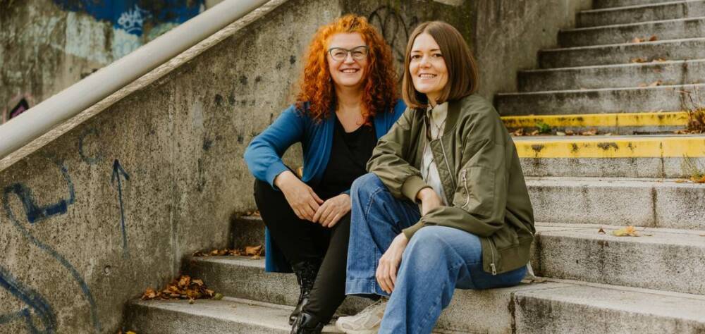 Betina Aumair und Brigitte Theißl